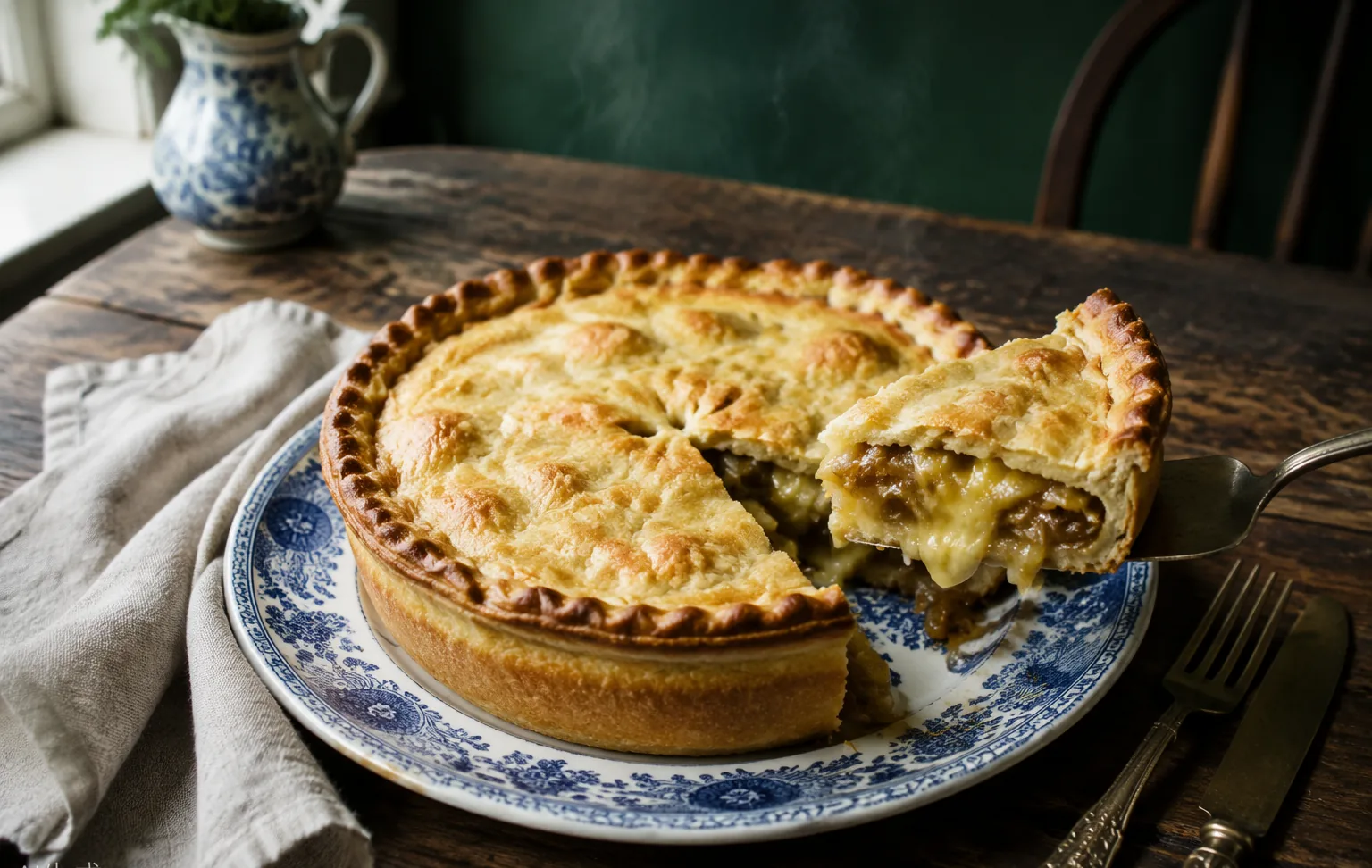 Cheese & Onion Pie