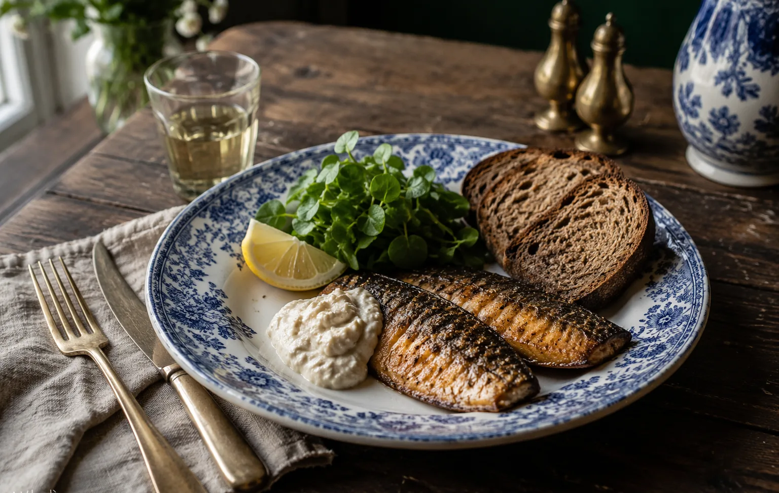 Smoked Mackerel with Horseradish Cream