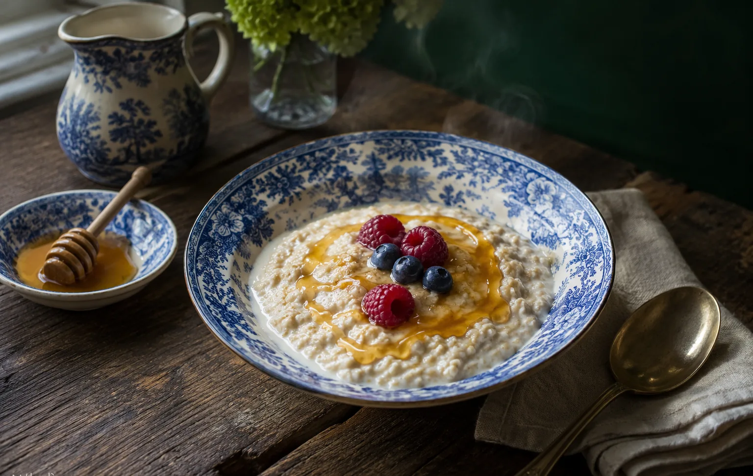 Proper Porridge with Honey