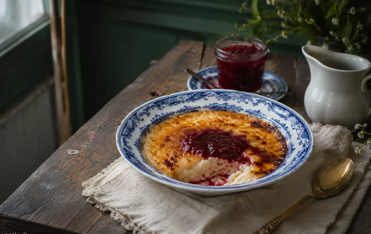 Old-Fashioned Baked Rice Pudding