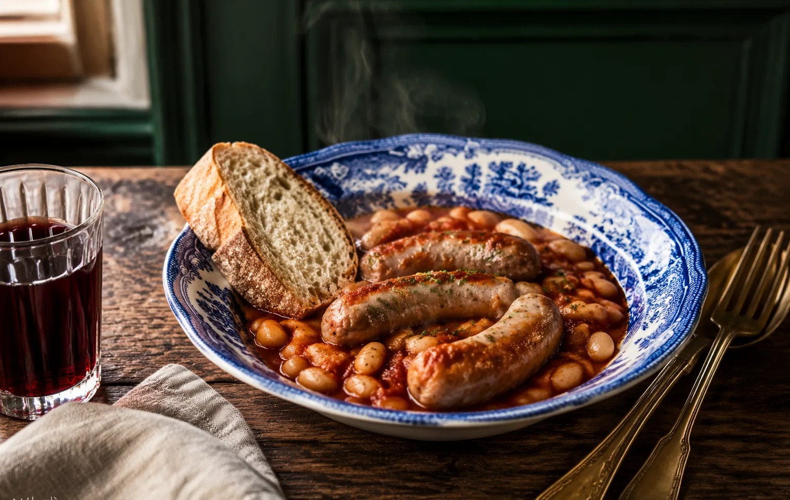 Sausage & Bean Casserole